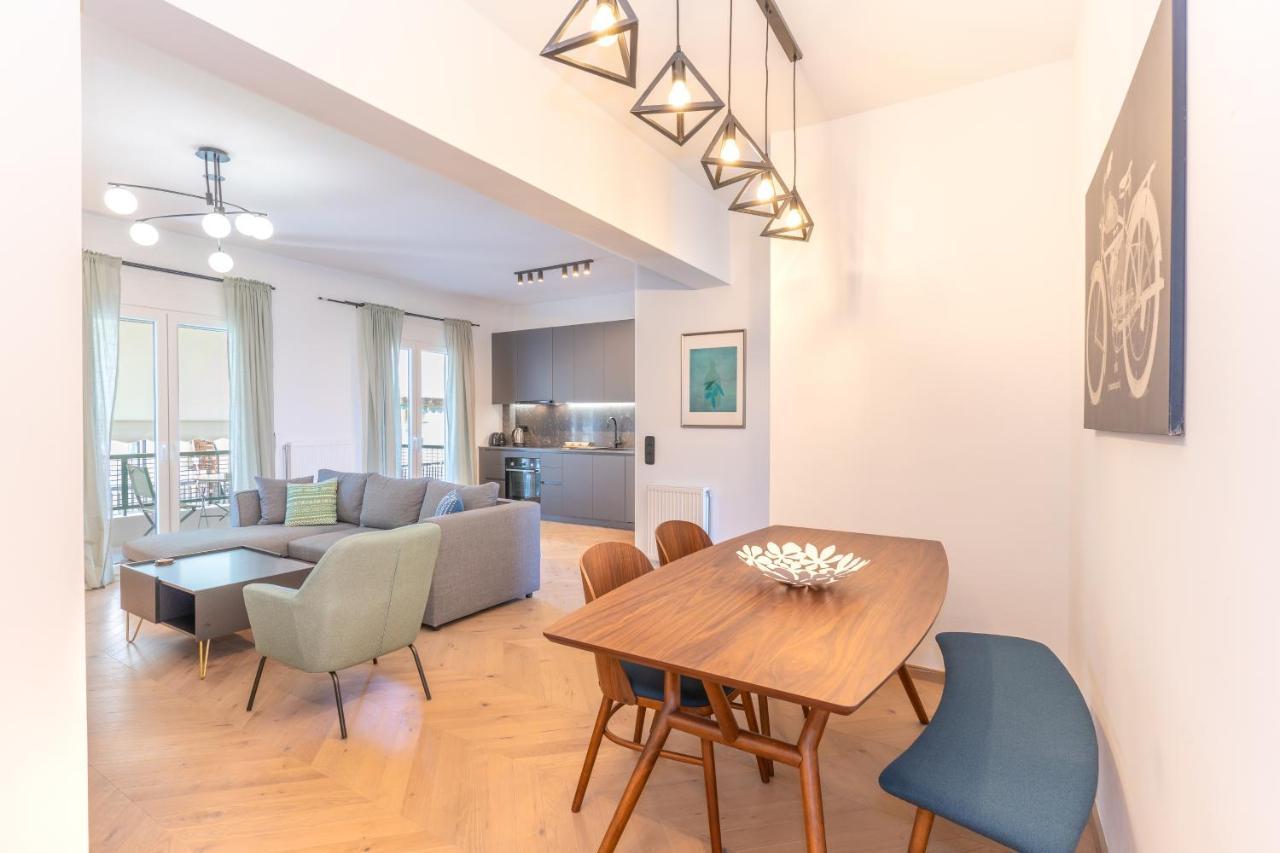 Elegant Apartment In Center, 5Min To History Sites Atenas Exterior foto